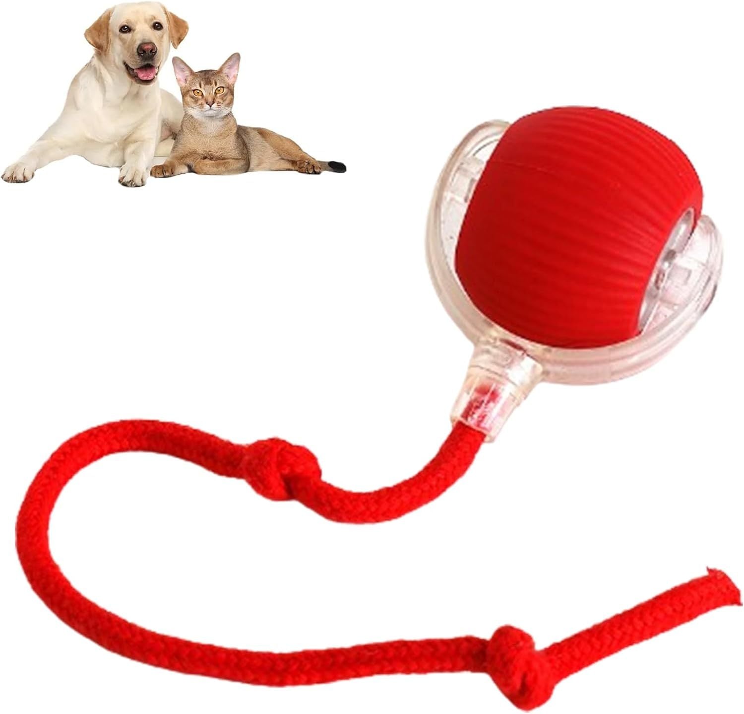 PawLux™ Smart Rolling Ball – 360° Interactive Pet Toy for Dogs & Cats ✅