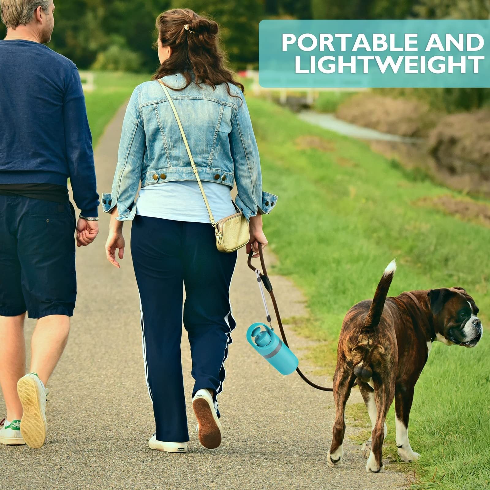 Ultimate Portable Dog Poop Scooper – Hygienic, Hands-Free Waste Picker with Bag Dispenser, Leash & Waist Attachment"