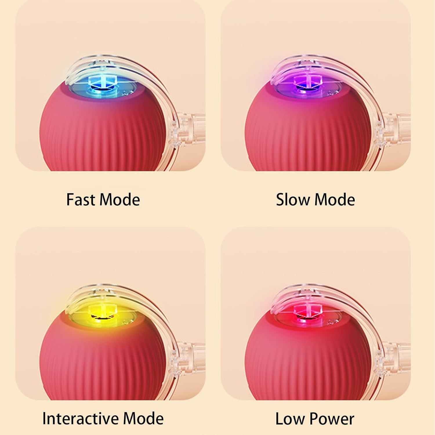PawLux™ Smart Rolling Ball – 360° Interactive Pet Toy for Dogs & Cats ✅