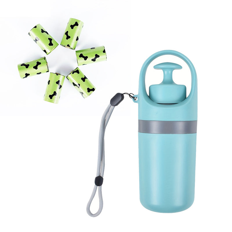 Ultimate Portable Dog Poop Scooper – Hygienic, Hands-Free Waste Picker with Bag Dispenser, Leash & Waist Attachment"