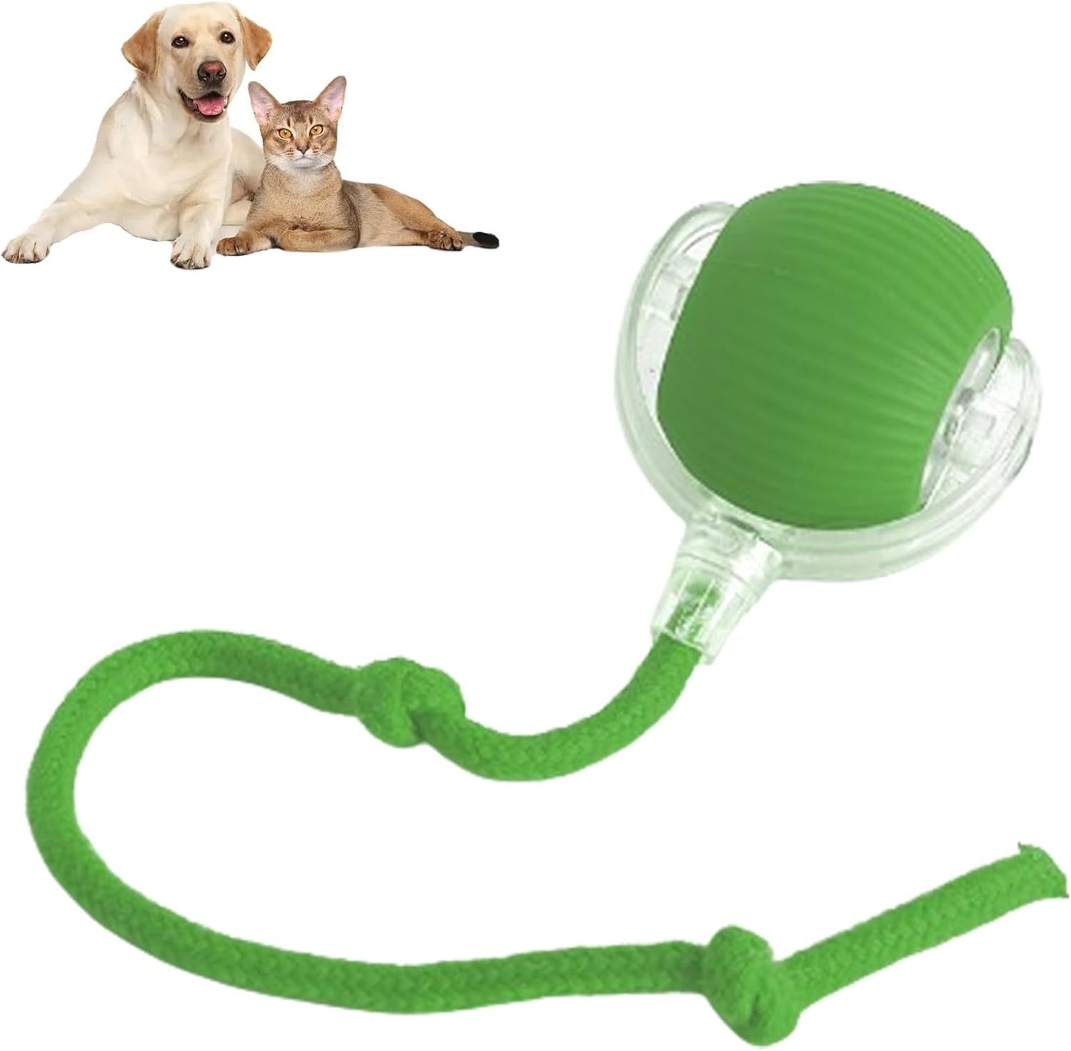 PawLux™ Smart Rolling Ball – 360° Interactive Pet Toy for Dogs & Cats ✅
