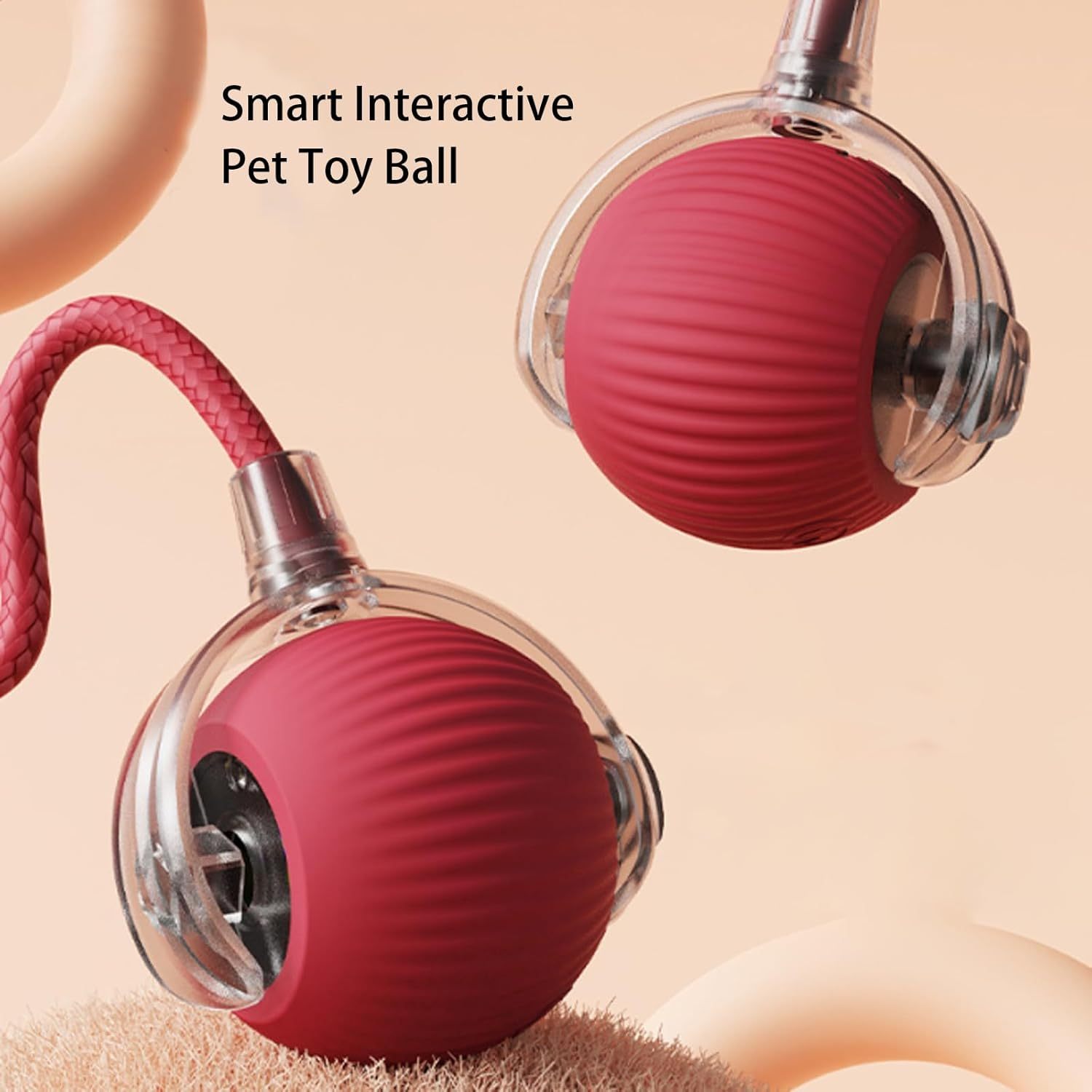 PawLux™ Smart Rolling Ball – 360° Interactive Pet Toy for Dogs & Cats ✅