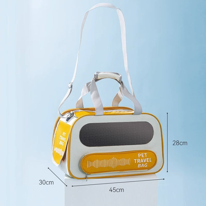Premium Airline-Approved Soft-Sided Pet Carrier Bag – Collapsible & Portable Travel Carrier for Dogs & Cats – Durable, Comfortable, and Lightweight Puppy Travel Bag